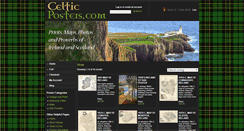 Desktop Screenshot of celticposters.com